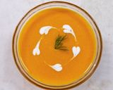 Hình bước làm 3 của món Soup Tôm Bí Đỏ