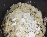 Foto del paso 12 de la receta: Risotto de calabacín y queso de cabra