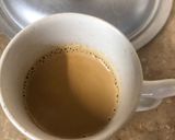 A picture of step 3 of Adrak tea.