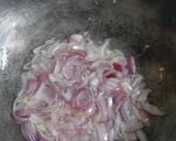 A picture of step 2 of Palak paneer.