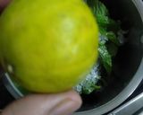 A picture of step 1 of Fresh Mint Mojito.