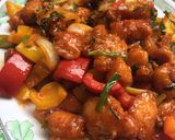 Foto langkah ke 8 dari resep Ayam Paprika Asam Manis.