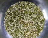 हरी मूंग दाल पालक की सब्जी (Moong dal Palak Sabji recipe in Hindi) रेसिपी चरण 1 फोटो