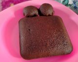 Foto langkah ke 4 dari resep Brownies Kukus Rasa Panggang simple Serba 4 Bahan.