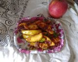 સફરજન નો સંભારો (Apple Sambharo Recipe In Gujarati) રેસીપી સ્ટેપ2ફોટો