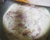 Carbonara pizza recept fázis 2 fotója