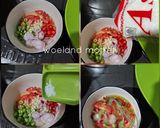 Foto langkah ke 2 dari resep Telur Dadar Tomat Kacang Panjang.