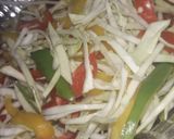 A picture of step 1 of Mushroom n panner chili 😍😍😍.