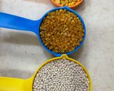A picture of step 1 of Handvo / Dhokha (no soda no eno).