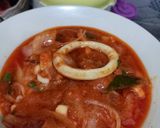 Foto langkah ke 3 dari resep Cumi Saus Padang.