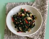 Foto langkah ke 4 dari resep Tumis Daun Singkong.