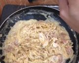 Foto langkah ke 5 dari resep Fettucini Carbonara.