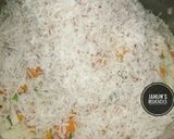 A picture of step 2 of Coconut White Rice.
