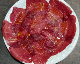 Foto del paso 1 de la receta: Carpaccio de ternera