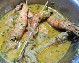 A picture of step 2 of Shahi Chingri (Prawn).