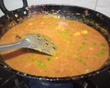 A picture of step 5 of Dhaba style matar paneer.