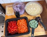 A picture of step 1 of Pepperjack Chicken Empanada.