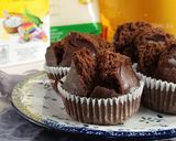 Foto langkah ke 9 dari resep Bolu Kukus Cokelat Gluten Free.