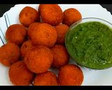 क्रिस्पी कॉर्न चीज़ बॉल्स(Crispy Corn Cheese Balls recipe in Hindi) रेसिपी चरण 7 फोटो