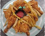 A picture of step 5 of Chicken Broast With French Fries.