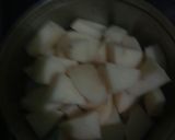 A picture of step 1 of Spinach potato/ aloo palak.
