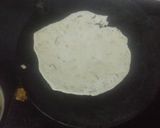 A picture of step 2 of Onion paratha with butter.