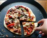 A picture of step 18 of Pepper Chicken Pizza.