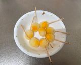 A picture of step 2 of Japanese Soft Quail Egg Fry.