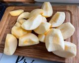 Une image de l'étape 5 de Gâteau façon tarte aux pommes et prune.