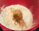 A picture of step 1 of Cranberry coconut donut cake.