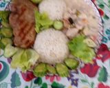 Rizses 🍅🥒🫑🥕🧄Tejszínes csirkemelles Stroganoff 🥗ropogós zöldségekkel🫑🥒🫛🥕🍅 recept fázis 9 fotója