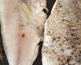 Foto del paso 7 de la receta: Pargo Salvaje a la Plancha con Patatas Gajo y Mayonesa de Ponzu con Trufa y Galbi