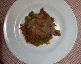 Foto del paso 3 de la receta: Bistec de res con nopales a la mexicana 😋