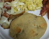 A picture of step 12 of Breakfast before the Hurricane.
