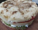A picture of step 7 of Dhokla Cake.