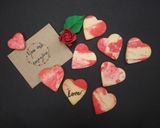 A picture of step 3 of Vanilla Heart Cookies.