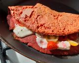 Foto del paso 3 de la receta: Omelette de remolacha