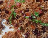 A picture of step 12 of Spicy Egg Noodles Bhel.