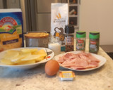 Foto del paso 1 de la receta: Tarta de lacón y patatas
