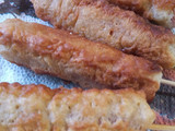 Banderillas de salchichas "a la Argentina"