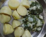 आलू मूली भाजी (Aloo Mooli bhaji recipe in Hindi) रेसिपी चरण 1 फोटो