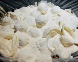 A picture of step 1 of Crockpot Alfredo Italian Meatballs.