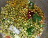 A picture of step 4 of Masala matar.