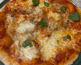 Foto del passaggio 4 della ricetta Pizza Napoletana Tonno e Cipolla Standardizzata per Fornetto (Ariete)