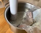 A picture of step 2 of Diet recipe - Chicken breast fillets - batch cooking used Sous vide.