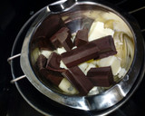 Foto del paso 2 de la receta: Tarta brownie con mousse de Cassis