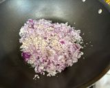 A picture of step 1 of Veggie Tofu Lumpia.