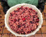 Foto del paso 3 de la receta: Pastel de arándanos rojos y nueces