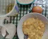 Foto langkah ke 1 dari resep Steam Banana Muffin.