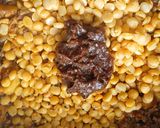 A picture of step 6 of Achari Lauki Chana Dal.